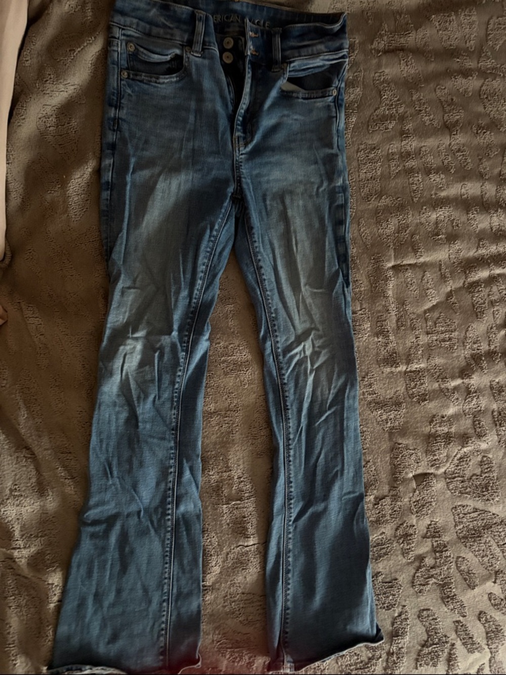American Eagle Outfitters Dark Blue Flare Jeans